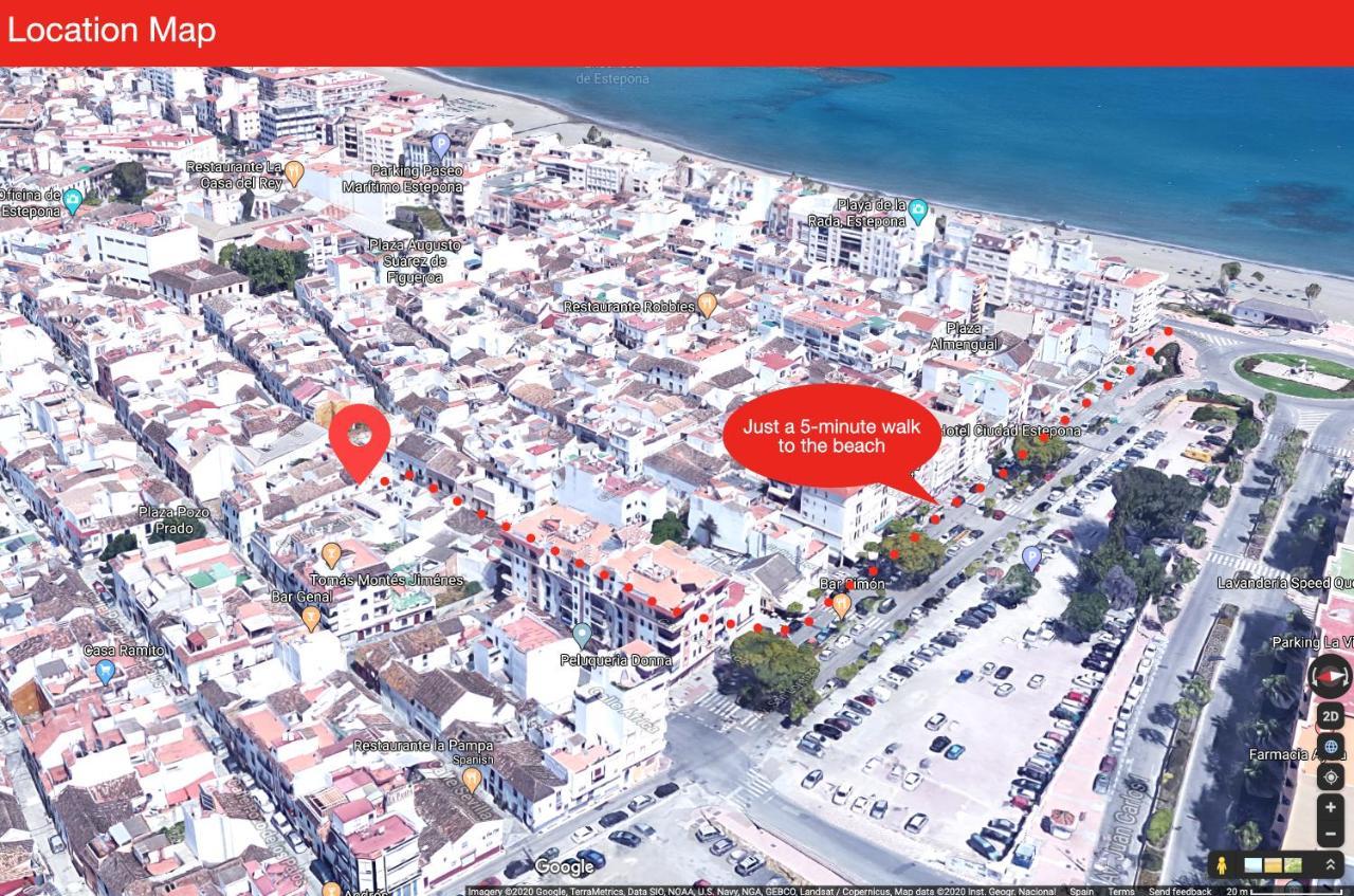 Unique Andalusian Townhouse Next To Beach Estepona Esterno foto